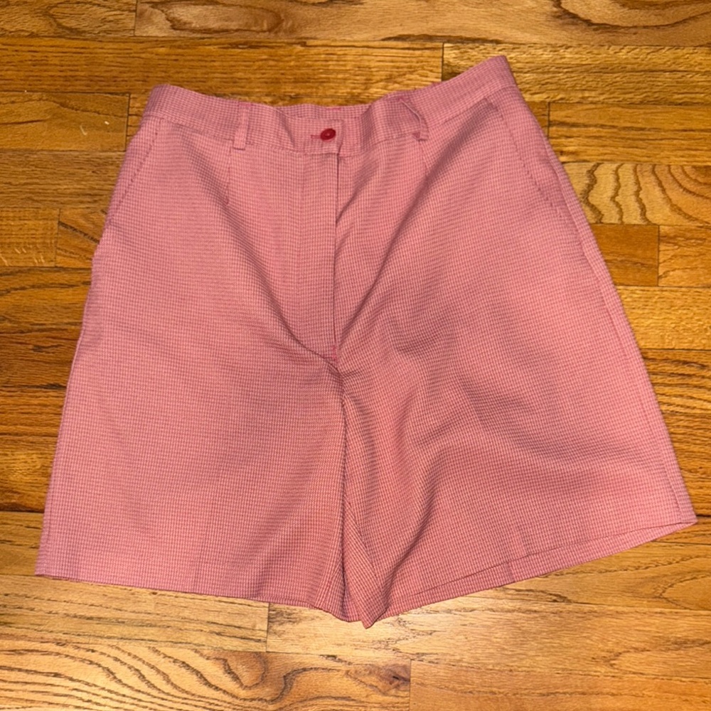 ❄️Women's EP‎ PRO Golf Shorts pink checkered size 8